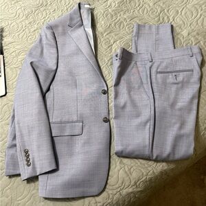 Men's Calvin Klein Skinny Fit Two Piece Suit, Blue, 40R (Jacket), 33x30 (Pants)